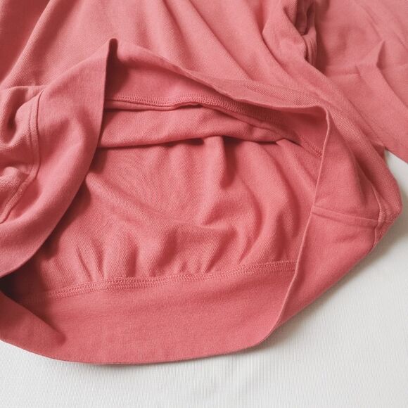 Kenneth Roberts Orange Pink Long Sleeve Quarter Zip Sweater Men's Size Medium - Picture 8 of 12